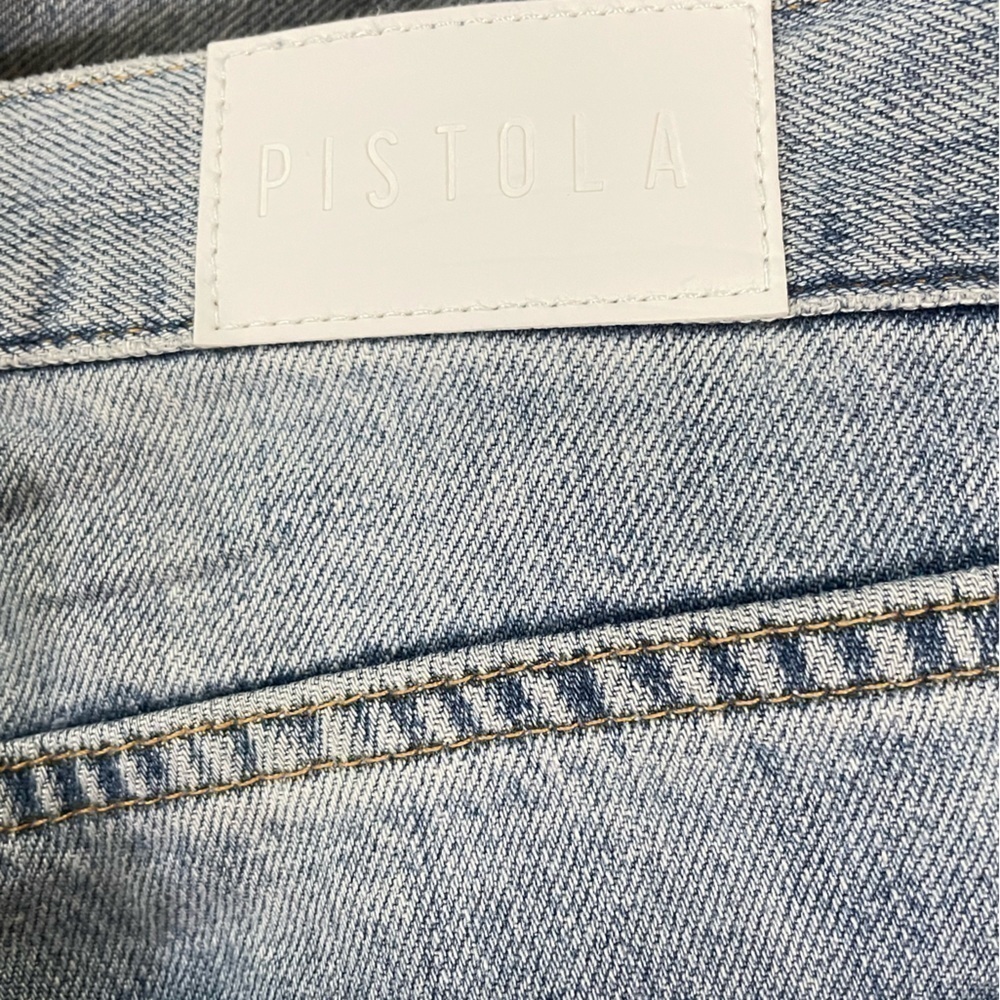 PISTOLA Charlie Ruthless Ripped Straight Leg Jeans - Picture 12 of 15